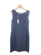 Image of M&Co Womens Sleeveless Dress Black Colour Size 18UK New RRP 70£