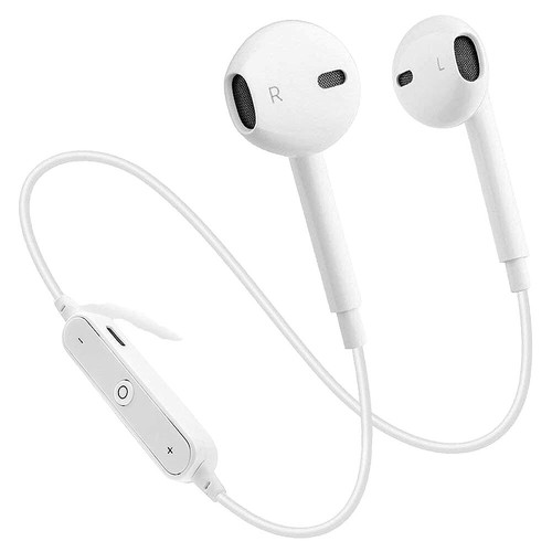 Cuffie Bluetooth Cuzabe A Collare, Cavo Intrecciato Blu &ndash; Isolamento 29dB Per Lavoro E Relax