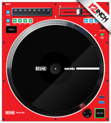 Rane Twelve MK2 Skin (SINGLE) Red