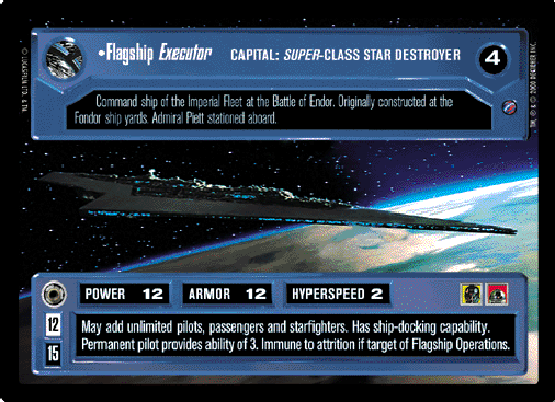 Flagship Executor [choose condition] DEATH STAR II star wars ccg | eBay