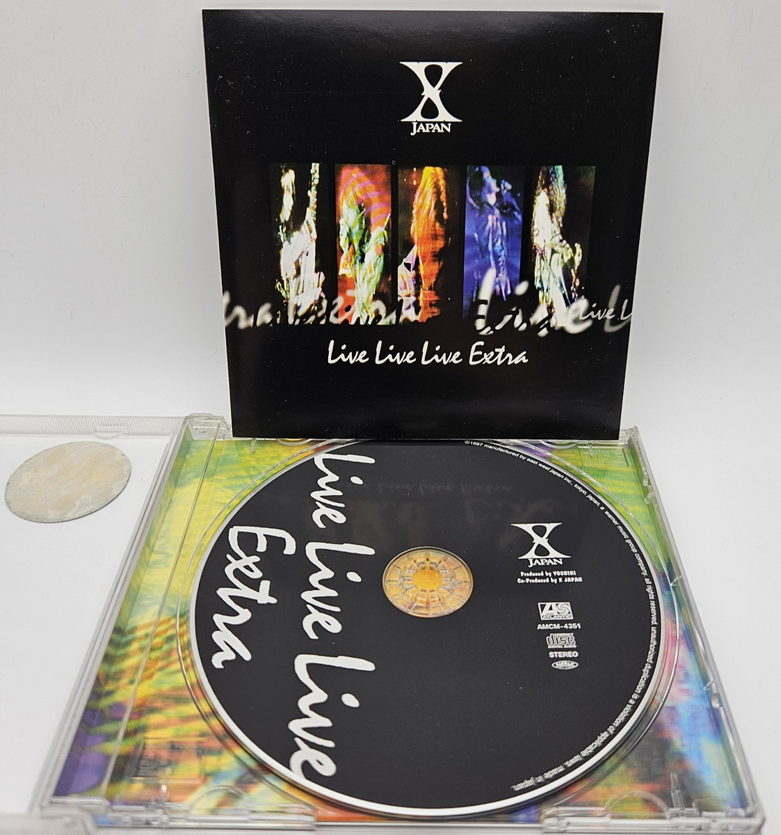 X JAPAN Live Live Live Extra Japan CD AMCM 4351 7tracks