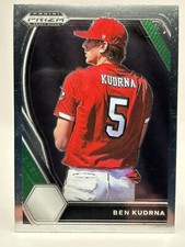 2021 Panini Prizm Draft Picks Ben Kudrna #PDP43 NM