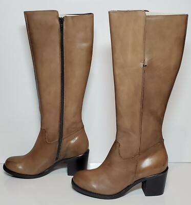 PRIMADONNA COLLECTION WOMEN'S SIZE 36 EURO TAUPE LEATHER BOOT NEW
