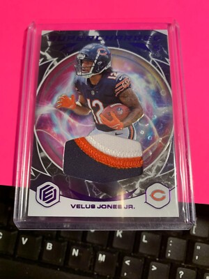 2022 PANINI ELEMENTS VELUS JONES JR. 3CLR PATCH 50/54 ~ #SC-29