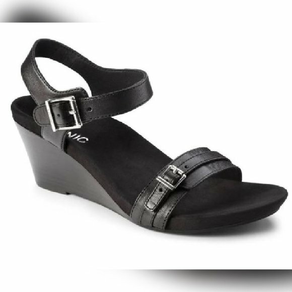 vionic noble laurie wedge sandals