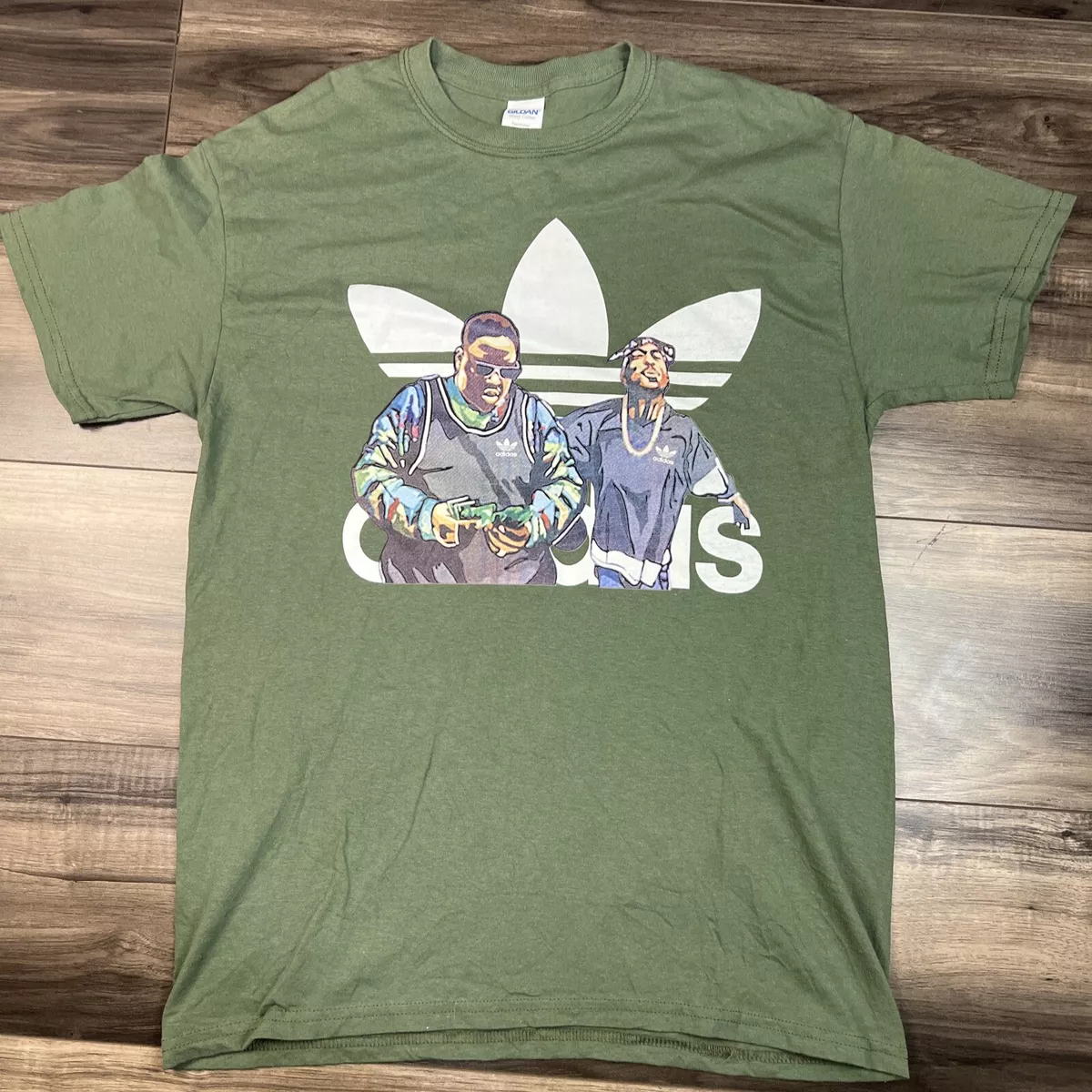 2pac biggie adidas t clearance shirt