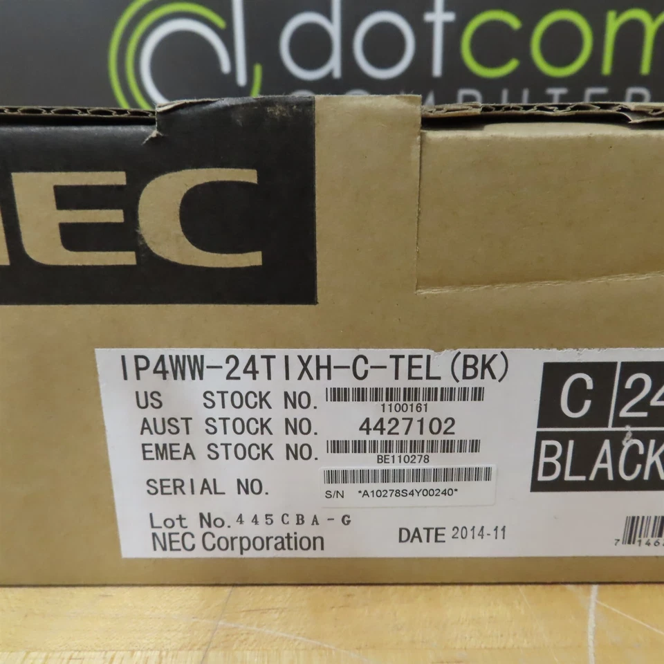 NEC IP4WW-24TIXH-C-TEL SL1100 24 Button Full-Duplex IP Phone 1100161 BE110278 - Image 2 of 2