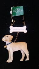 Yellow Lab Hanging ornament