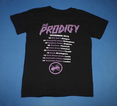 The Prodigy Shirt No Tourists UK Tour 2018 Electronic Dance Band