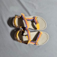 Teva Hurricane XLT2 Sandals Women 7 Multicolor Sunset Geometric Straps 1019235