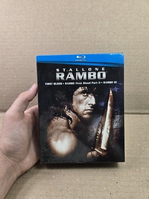 Rambo: Trilogy Collection (Blu-ray 2008, 3-Disc Box Set) Brand New Sealed