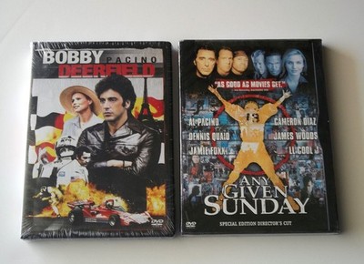 2 Al Pacino DVD's-Bobby Deerfield (2008) & Any Given Sunday (2000) New Sealed