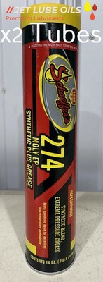 Schaeffer's 274 Moly EP Syn Plus Grease NLGI #2 2 Tubes