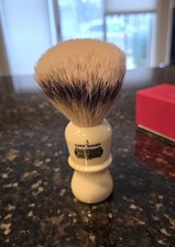 Simpson Emperor 3 Super Badger Shaving Brush, Faux-Ivory