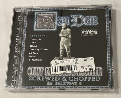 Chief Executive Hustler: Screwed & Chopped By Beltway 8 [PA] by Den Den - SEALED