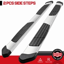 For 2017-2025 Honda Ridgeline 6.5" Running Boards Truck Step Nerf Bar S/S T