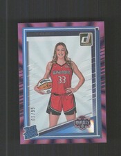 2025 Donruss WNBA #97 Lucy Olsen Purple Shimmer #/99 RC