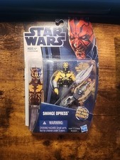 Star Wars  The Clone Wars CW3- Savage Opress Figure  2012  New