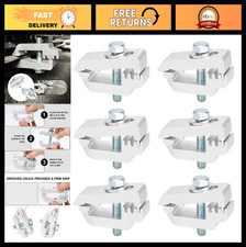 Low Profile Mounting Clamps For Truck Topper Cap Tonneau Covers - 6 Pack Low Profile Mounting Clamps For Truck Topper Cap Tonneau Covers - 6 Pack