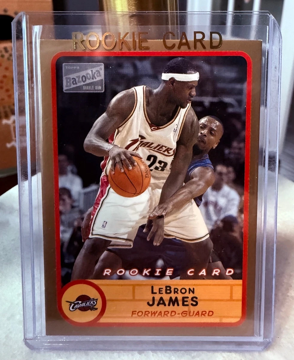 Topps LeBron James Basketball Rookie Sports Trading Cards for sale