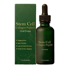 Stem Cell Collagen Peptide Oral Drops, Natural Advanced Body Care Liquids Drop