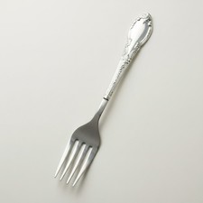 Solid genuine sterling silver fork hallmarked 925 handmade S000011 Empress