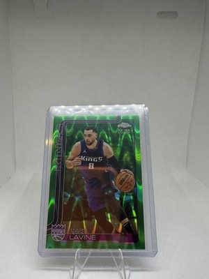 Topps 2024-25 Topps Chrome Green /99 Zach LaVine Sacramento Kings #232