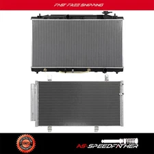 For 2008 2009 2010-2011 Toyota Camry Aluminum Radiator & AC Condenser Assembly