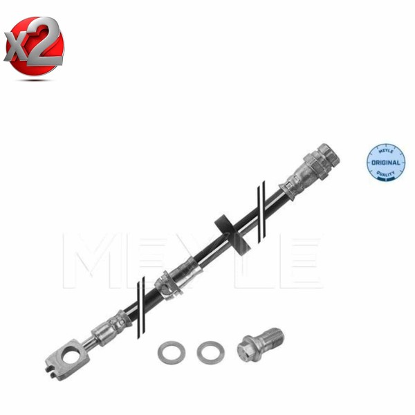 2X Bremsschlauch Vorne FüR VW Sharan 2.0 TDI 1.4 TSI Seat Alhambra-image