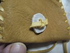 W@W!! Native American Soft Deerskin & Coyote Fur Medicine Bag, Tobacco Pouch — photo 7