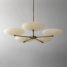 Mid-Century 5-arm ceiling light Modern brass chandelier Sputnik Light Chandelier