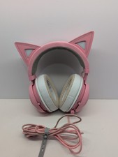 Razer Kraken RGB USB Gaming Headset Kitty Edition Tested Working 3