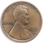 1914-D Lincoln Wheat Cent Choice Very Fine (VF) Denver Mint
