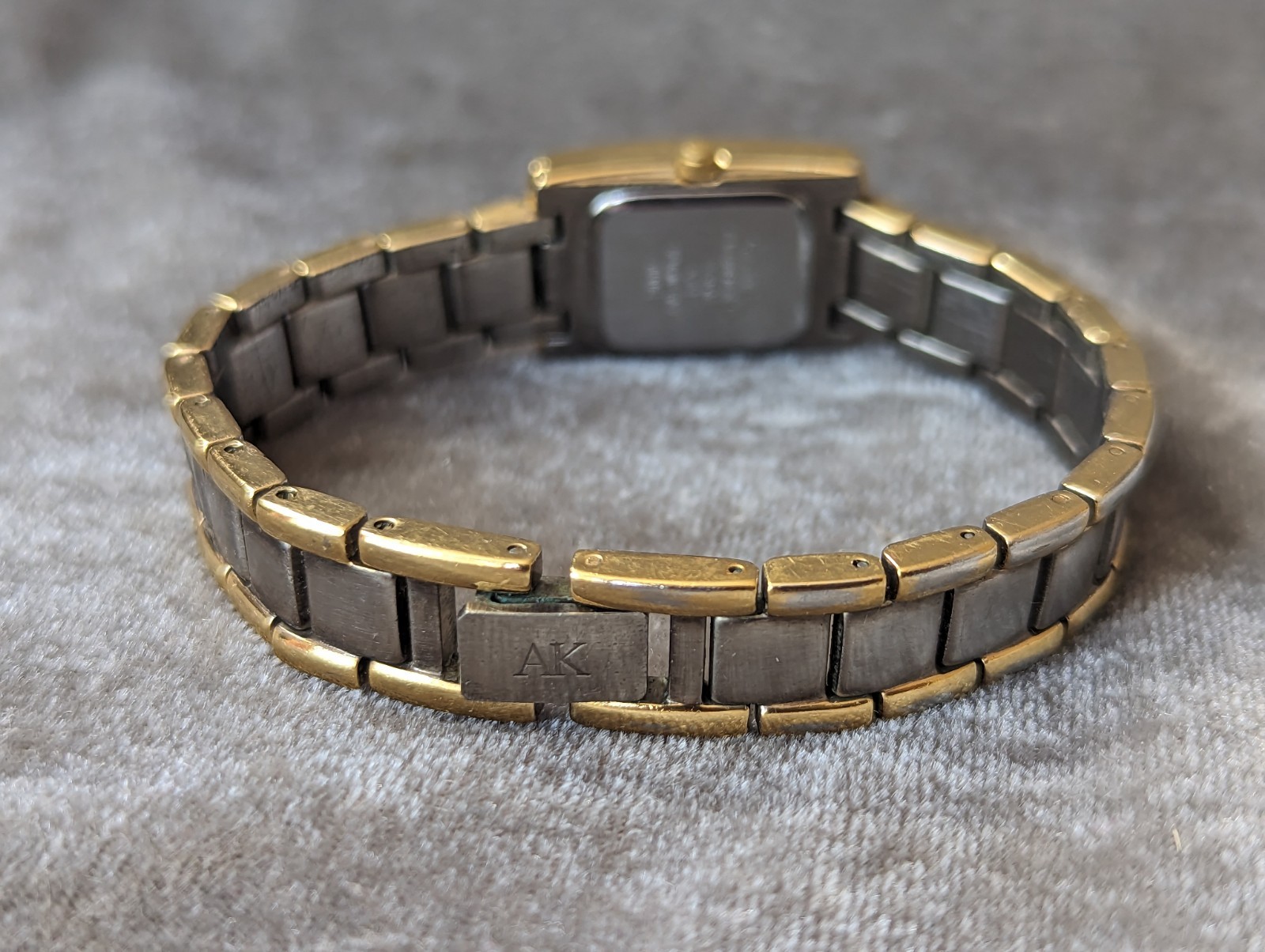 Anne Klein Diamond Women's Rectangular Two-tone Q… - image 7