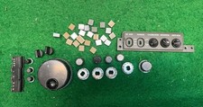 ICOM IC-751 PARTS: WEIGHTED VFO KNOB And Complete Know And Button Set