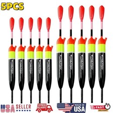 5pcs Fishing Floats Bobbers Slip Bobbers for Fishing Balsa Float Crappie Fishing