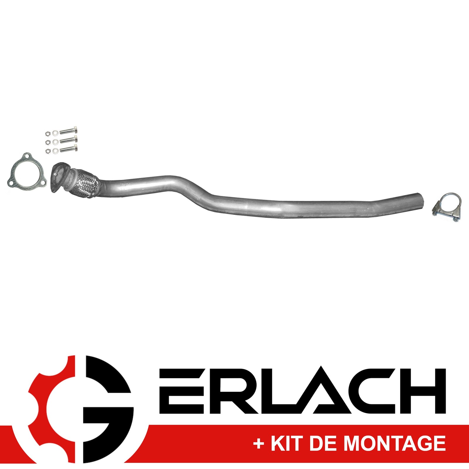 Tuyau avant Audi A4 A5 1.8 TFSi supprime vibrations echappement Quattro apres 2007 tube 5911