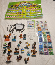 XBOX360 Skylanders Swap Force Game W/ Portal Of Power  19 Figures Pre Owned Lot