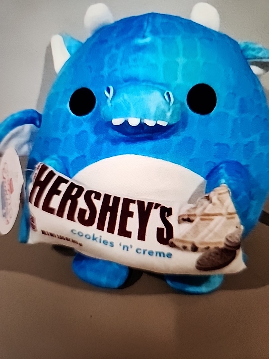 Snackles 8 inch SERIES TWO Blaze the Dragon with Hershey Cookies n Cream Bar