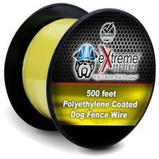 500ft 20 Gauge Universal Underground Dog Fence Wire for up to 1/3 Acre Coverage