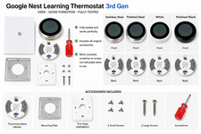 Google Nest Learning Thermostat 3rd Gen -( Po...