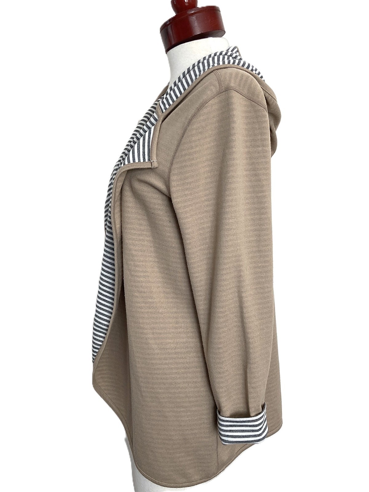 Chico's Zenergy Solid Striped Reversible Cardigan… - image 4