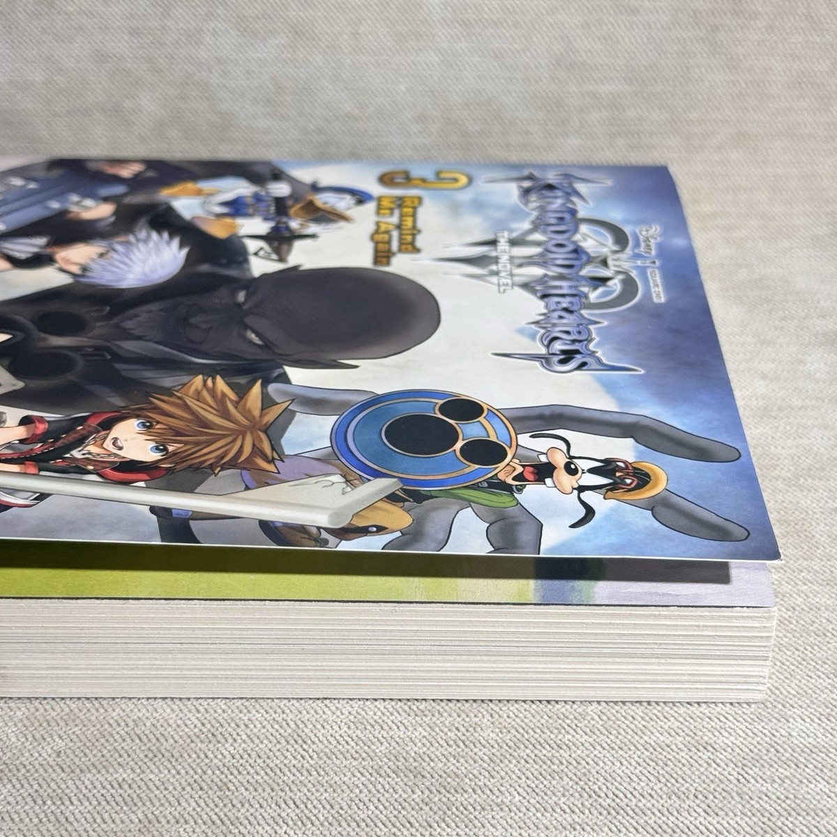 Kingdom Hearts 3 III Volume 3 The Light Novel Book Three First