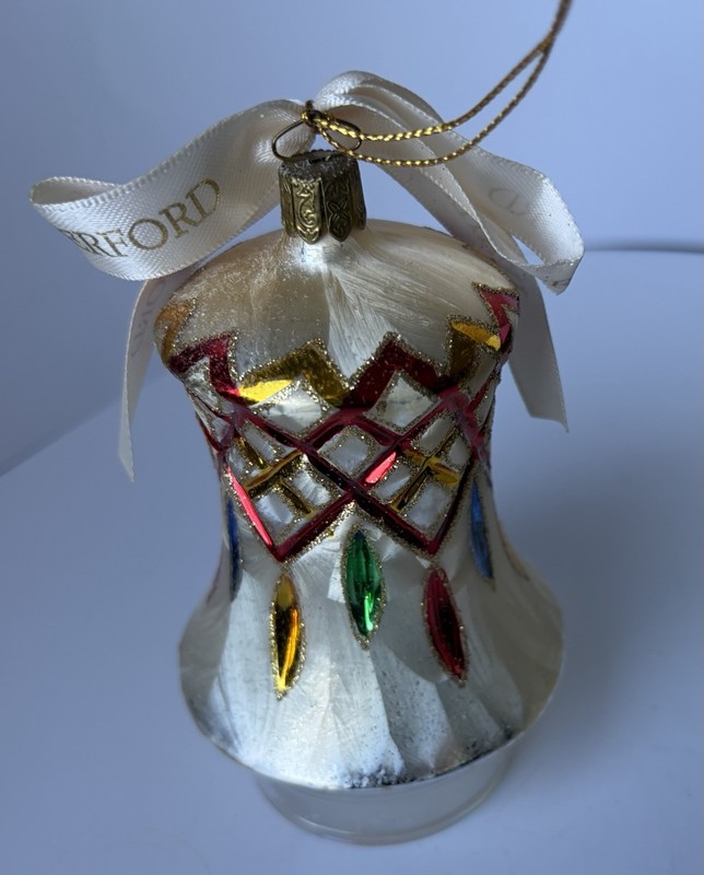 Waterford Crystal Ornament~Holiday Heirlooms Ltd Edition~Lismore Grande Bell~IOB