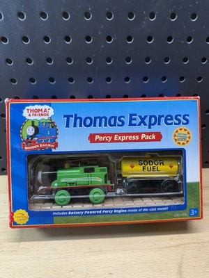 Thomas Express with Battery-Powered Percy & Fuel Car LC99712 Thomas Wooden