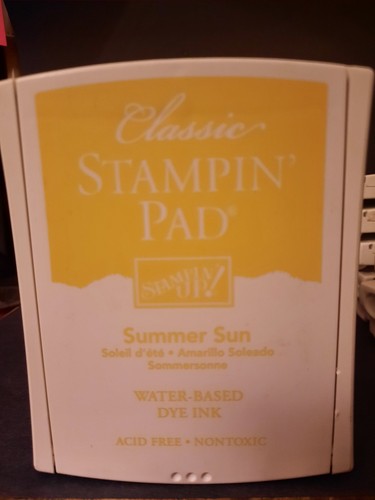 Stampin Up Classic Ink Pad NEW - Summer Sun | eBay