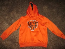 NFL Team Apparel Chicago Bears Pullover Hoodie Youth Child Small Size 8.
