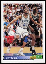 1992-93 Upper Deck Thurl Bailey #184 Minnesota Timberwolves