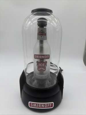 Smirnoff Ice Light-Up Bottle Electric Plasma Lamp Display
