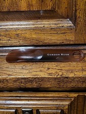 Gordon Rush Authentic Shoe Horn 7" Designer Logo Brown Heavy Plastic NEW